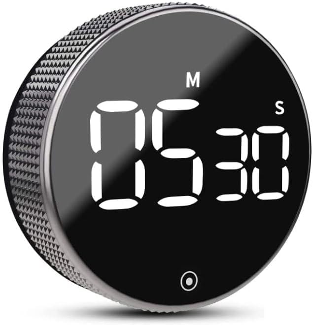 Magnetic Digital Timers (Silver)