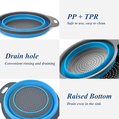 Collapsible Colander Set of 3