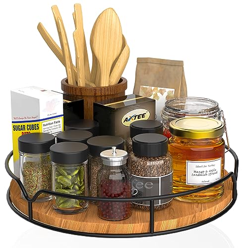 Lazy Susan Turntable Organizer for Cabinet Pantry Kitchen Countertop Refrigerator Cupboard