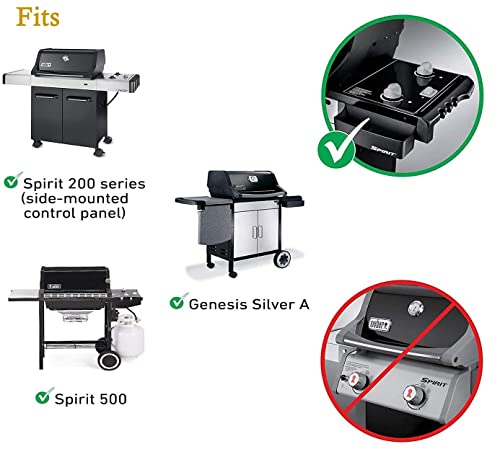 SG523 (2-Pack) 15" Stainless Steel Cooking Grid/Grates for Weber 7523 Genesis Silver A, Spirit E-200,Spirit 500,Spirit 210 (2007-2012) Gas Grills