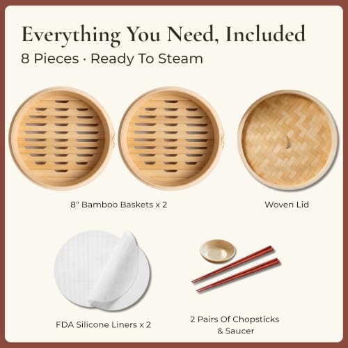 Bamboo Steamer Basket