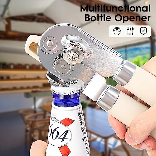 Manual Handheld Can Opener with Sharp Blade