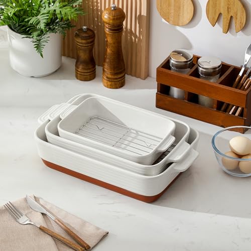 Casserole Dishes for Oven Set of 3