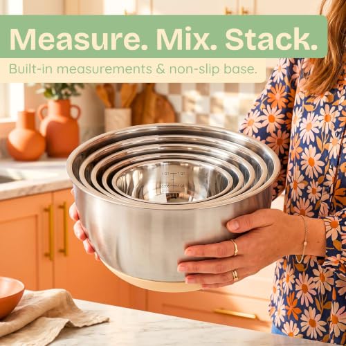 Non Toxic Stainless Steel Mixing Bowls