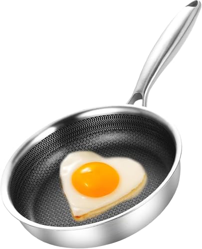 Tri Ply Stainless Steel Frying Pan kitchen skillet