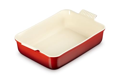 Stoneware Heritage Deep Rectangular Lasagna Dish