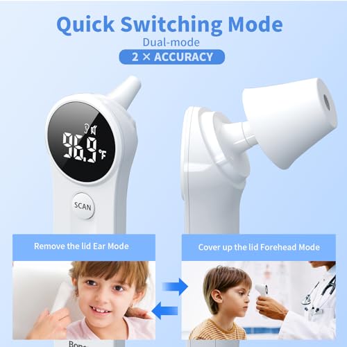 Ear and Forehead Thermometer