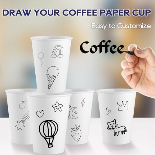 Paper Cups 1000 Pack 12oz 16oz papercup