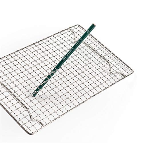 304 Stainless Steel Cooling Rack Versatile Baking Rack Heat Resistant Rust Proof Sturdy Grate