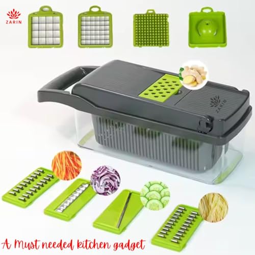 16‑in‑1 Vegetable Chopper & Slicer
