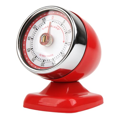 Vintage Streamline Timer (Red)