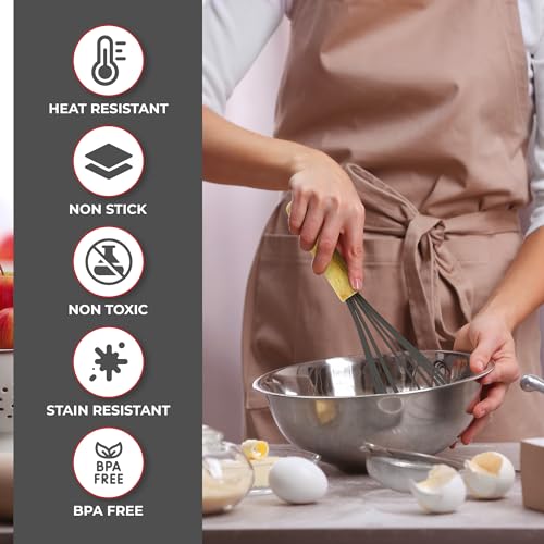 50 PCS Silicone Kitchen Utensils Set Complete Kitchen Set (Gray)