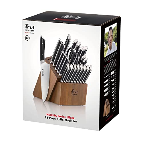 HELENA Series German Steel Forged Knife Block Set