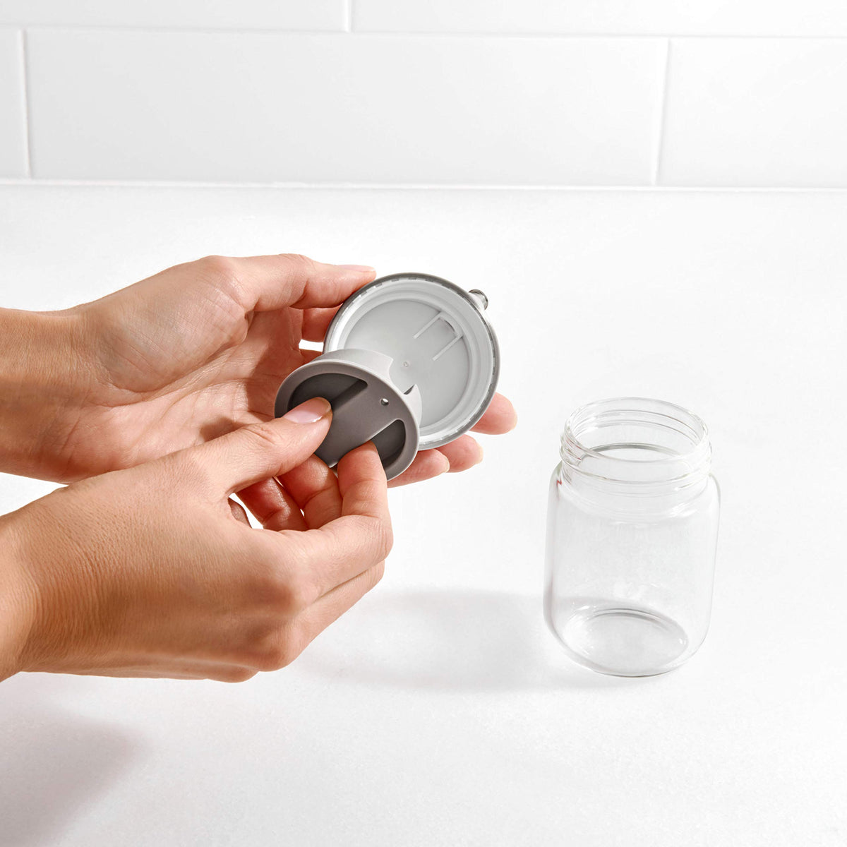 Good Grips Precision Pour Glass Dispenser for Soy Sauce (5.1 Ounces / Dispenser)
