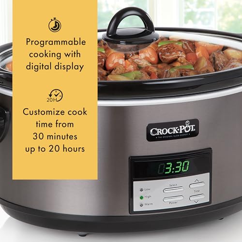 Programmable Stainless Steel 1500 Oval Slow Cooker