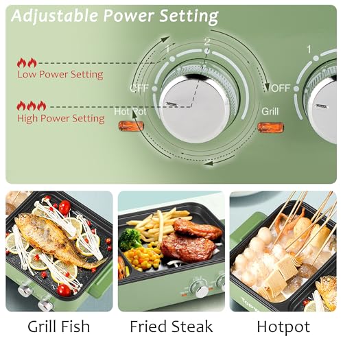 2 in 1 Hot Pot with Grill