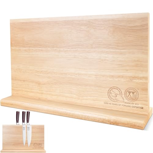 Magnetic Knife Block (light wood color / 16.5*9.5 inch without board)