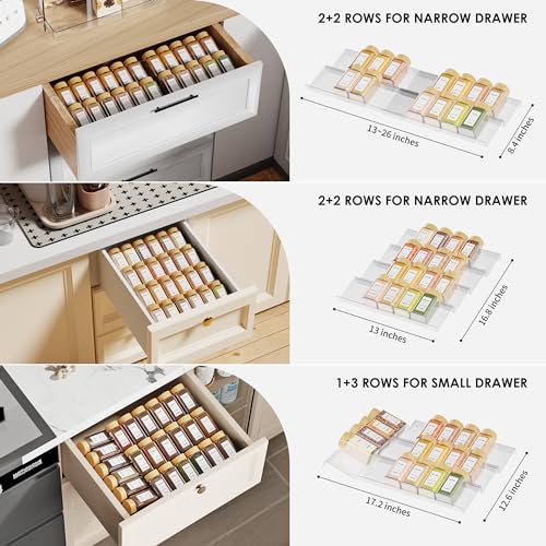 Spice Drawer Organizer