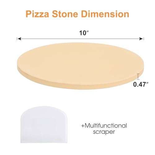 Small 10x10 inch Pizza Stone