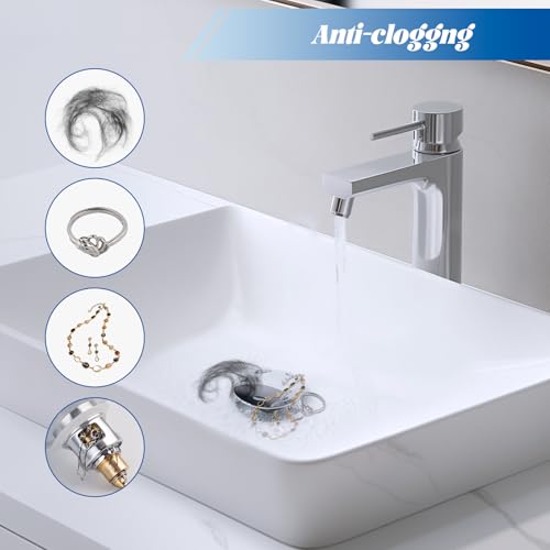 Universal Bathroom Sink Stopper