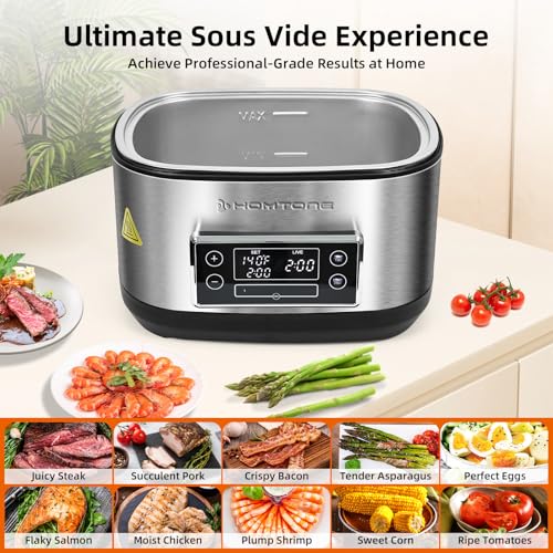 8 Quart Sous Vide Machine (Sous Vide Cooker+ Seal Bags)