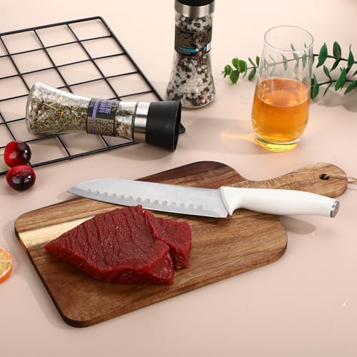 18 Pcs Cutting Board Bulk 15" x 7" Acacia Wood Chopping Board with Handle Wood Charcuterie Plank Engraving Serving Kitchen Planks for Wedding Housewarming Gift (15" X 7" / Acacia)