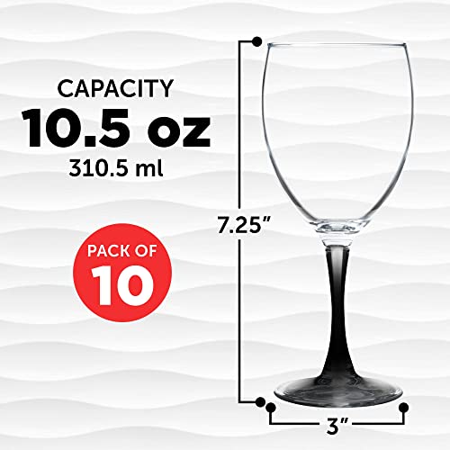 10.5 oz. ARC Nuance Wine Glasses