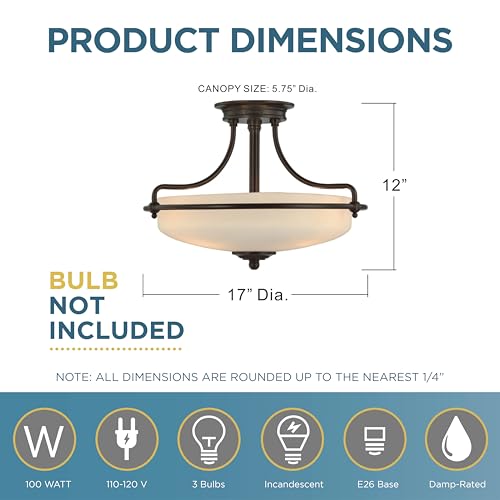 Griffin Semi Flush