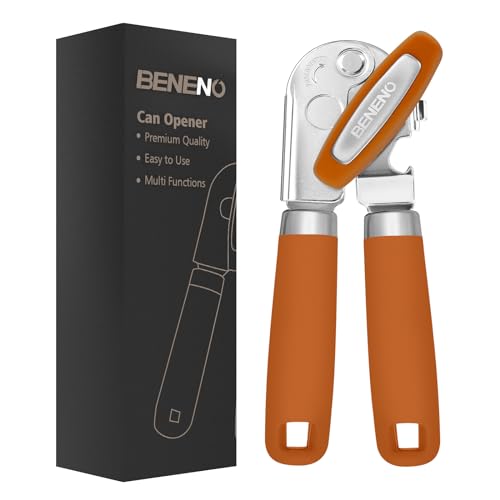 Manual Handheld Can Opener with Sharp Blade