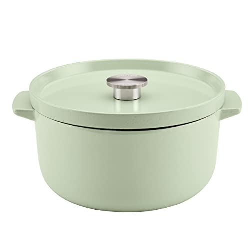 Enameled Cast Iron Dutch Oven (Pistachio)