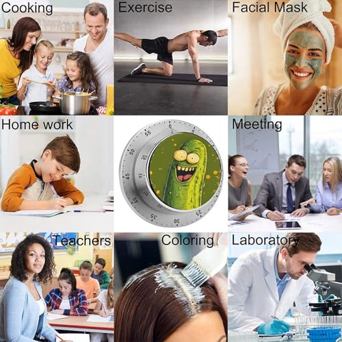 Funny Pickle Cartoon Kitchen Timer (Style-7 / One Size)