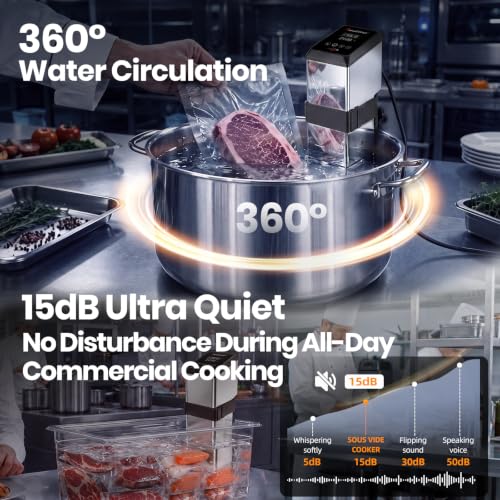 1600W Commercial Sous Vide Cooker (silver / 1600W)