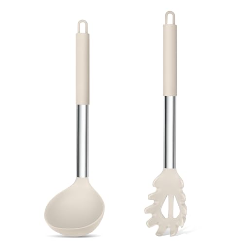 Silicone Pasta Fork and Ladle