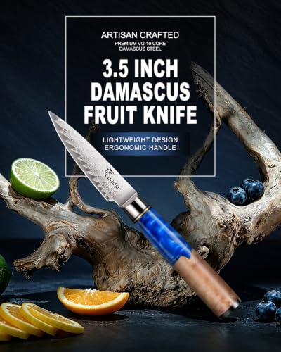 Damascus Kitchen Knives