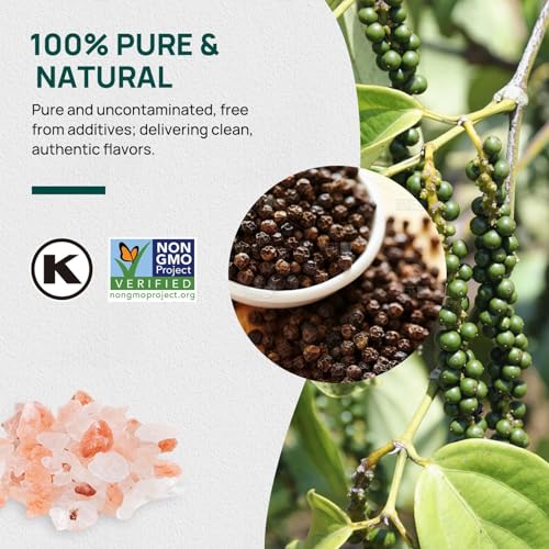 Salt + Peppercorns