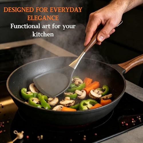 Silicone Cooking Utensil Set 7 (Gray)