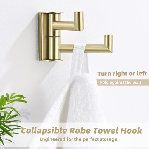 Double Swivel Towel Hook
