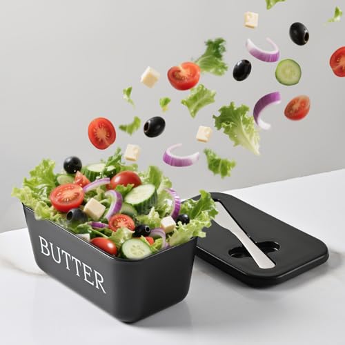 Butter Dish With Lid And Knife