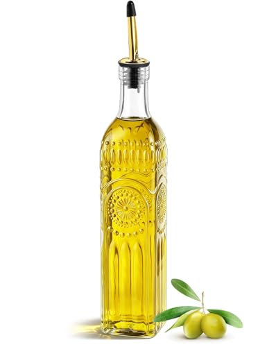 1 Pcs Olive Oil Dispenser Bottle for Kitchen (One square)