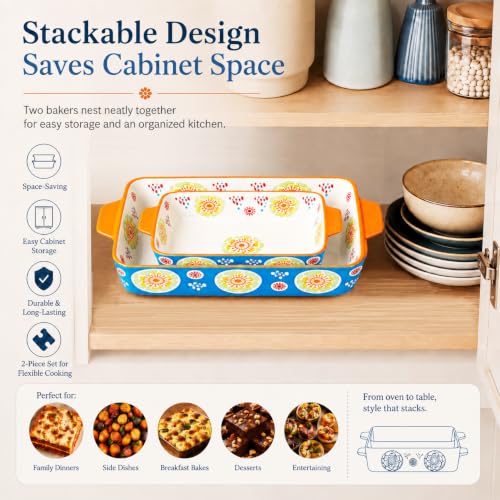 Ceramic Baking Dish Set