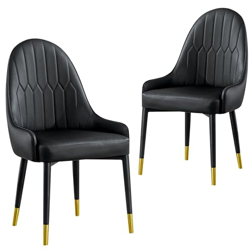 Dining Chairs Set of 2 with High Backs