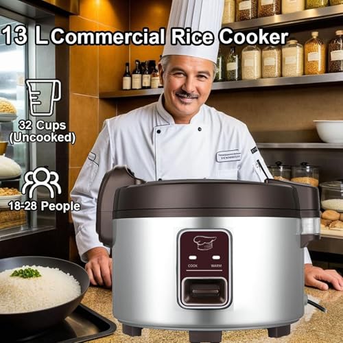 13L commercial rice cooker for family