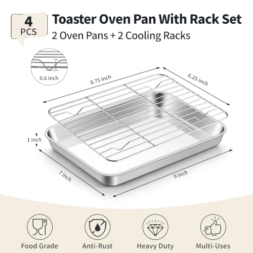 Baking Sheet with Rack Set