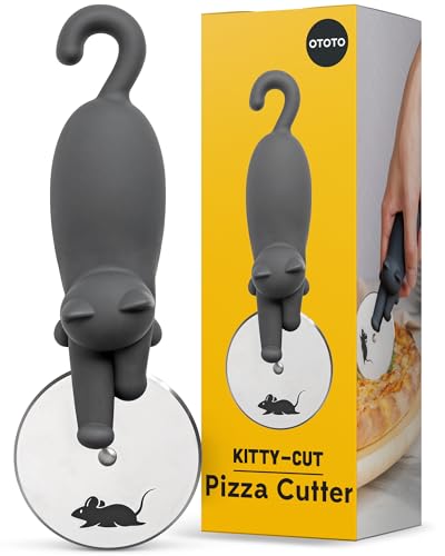 NEW Kitty Cut Pizza Cutter Wheel by OTOTO