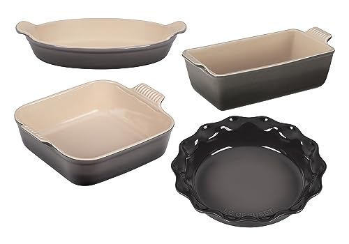 Stoneware 4 PC Heritage Bakeware Set