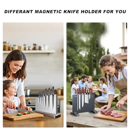 Magnetic Knife Holder Stand (16.14x3.94x11 inch)
