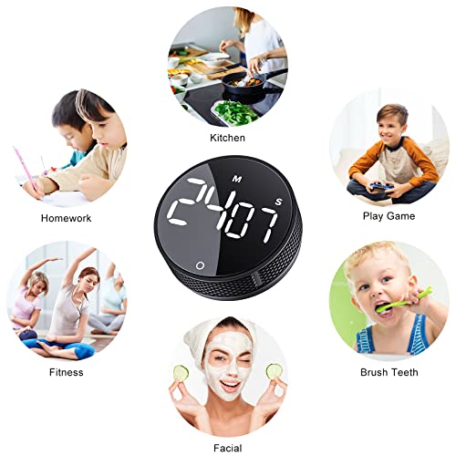 Digital Kitchen Timers (Black)