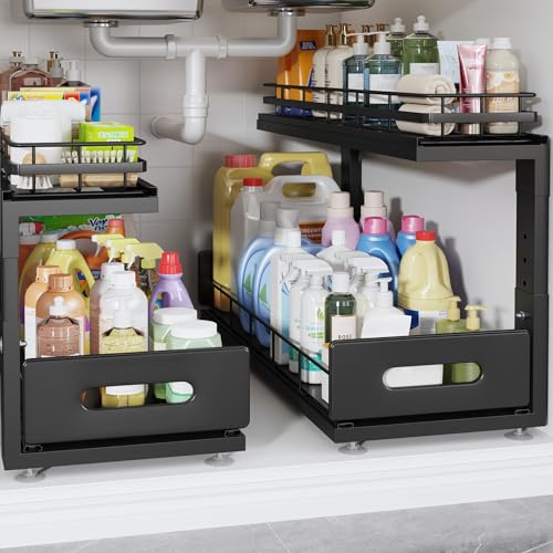 Under Sink Organizer Upgrade To Professional Rails