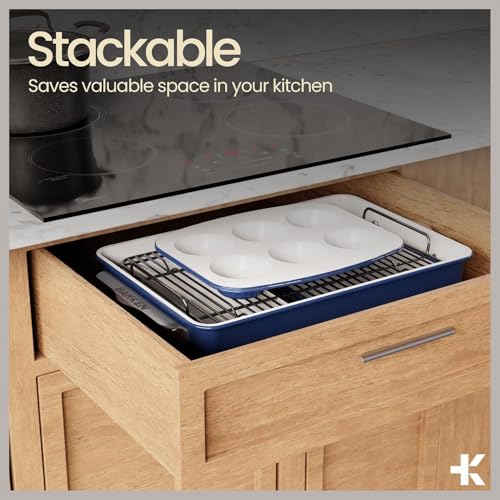 Bakken 8 Piece Stackable Bakeware Set
