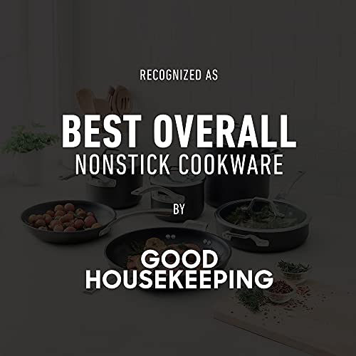 10 Piece Nonstick Kitchen Cookware Set Stay (10-Piece / Hard-Anodized Nonstick)